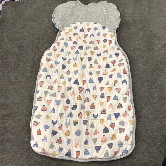 Love to Dream Gray and Multicolor Sleep Sack L - Picture 6 of 7